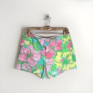 Lilly Pulitzer Shorts Size 6 Women’s Modern Callahan Tropical Pastel Bottoms
